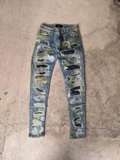 【プロフ必読】 REPRESENT SHREDDED CUSTOM DENIMのサムネイル