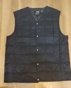 TAION ダークネイビー　ダウンベスト