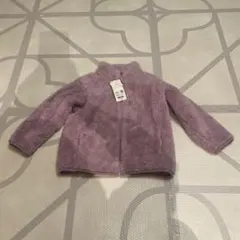 新品未使用♦︎ユニクロ キッズ ファーリーフリースフルジップジャケット110cm