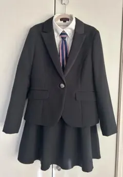 グレー ストライプ スーツ・ブレザー