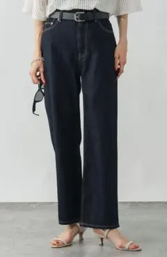 GOODデニムストレートパンツ