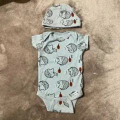 ロンパース&帽子 セット