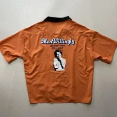 Men Willinglyプリントオーバーサイズボーリングシャツ　Ｍサイズのサムネイル