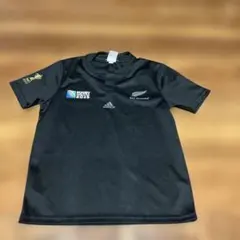 90S old adidas ALL BLACKS ラガーシャツ ブラック 古着 - メルカリ