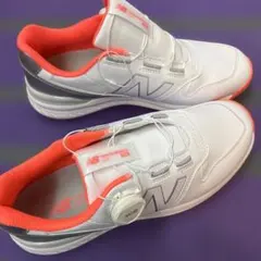 New BalanceゴルフシューズBOA 996ホワイト25cm [新品] New Balance Golf ニューバランス 574 v4 SL BOA スパイクレスモデル