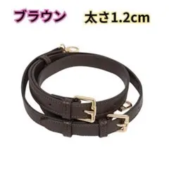 브라운 1.2cm 숄더 스트랩 벨트 가방 숄더백 차