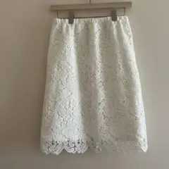 レース ひざ丈スカート FRのサムネイル