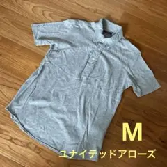 値下げ中　UNITED ARROWS グレー ポロシャツ M