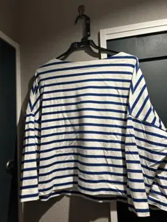 【人気ブランド】プチバトー（PETIT BATEAU）ボーダー長袖カットソー