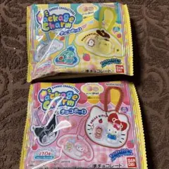 【新品未開封】　サンリオキャラクターズパッケージチャーム　２個セット