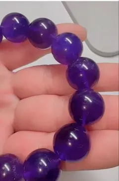 アメジストビーズブレスレット⚠︎︎ 新品未使用