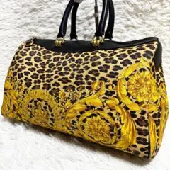 希少✨Gianni Versace VERSACE バロック柄 ボストンバッグのサムネイル