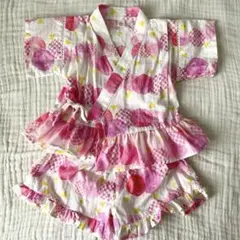 美品 アプレレクール apres les cours 甚平 100cm