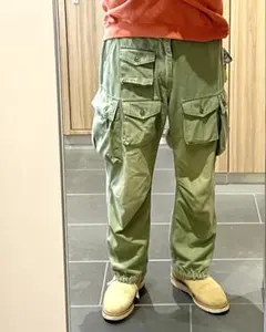 US ARMY ミリタリーモンキーパンツ希少90s TONGS ヘリンボーン - メルカリ