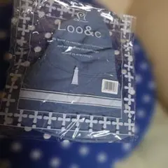 Loo&c 帽子 ブルー