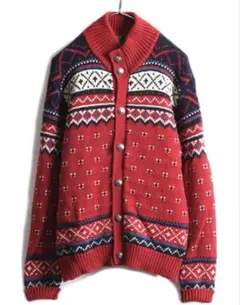 90s POLO Ralph Lauren ノルディックカーディガン