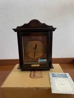 キーボックス付き置き時計 まえじゅう漆器製 - メルカリ