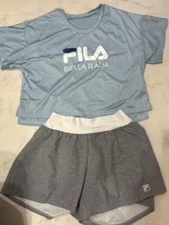 9号Mサイズ フィラ FILA ４点セット 水着 ブルー