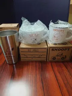 スヌーピー タンブラーとマグカップセット
