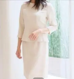 25300円 新品 ストロベリーフィールズ ラメ ツイード セットアップ 青