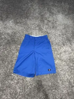 Dickies 青 ショートパンツ