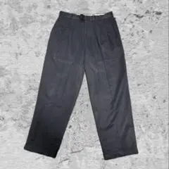 Levi's slates チャコールグレースラックス 34×32 00's Levi's “SLATES” Slacks Black W34 L32 リーバイス 2タック