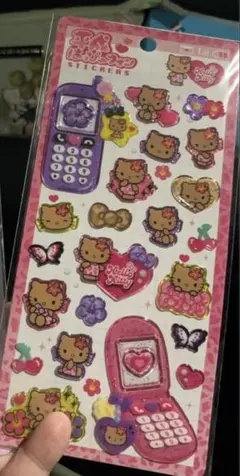 平成はっぴーフォンシール　ギャルキティ　サンリオ