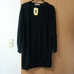 tres femme プームトレファム ロングカーディガン ニット レディース