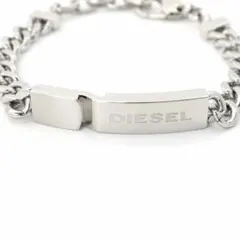れ*様 DIESEL DX1633 シルバーブレスレット - メルカリ