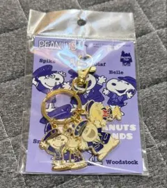 スヌーピー キーホルダー　駅員コスチューム