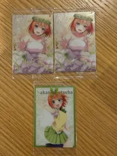 要*理様 映画　五等分の花嫁　中野四葉　ウエハース3 箔押し　SP23×2 04