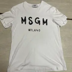 MSGM ホワイト Tシャツ Sサイズ