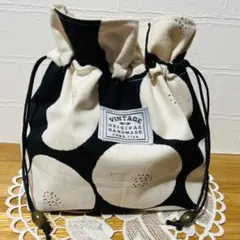 ハンドメイド巾着袋❤️あんぱん柄