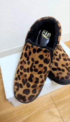 ヒョウ柄 スリッポン