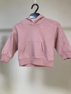 新品‼️フード付きピンクスウェット