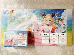 【7点セット】Z/X ニノ プレイマット+デッキケース+PRカード5枚