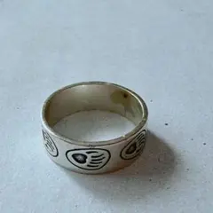 navajo巨匠 故Norbert Peshlakai 幾何学 リング 17号 - メルカリ