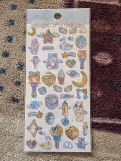 うるちゅるシール ボンボンドロップ ぷくぷくスイーツ うさぎ 月 星 C