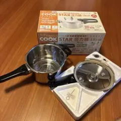 未使用 IH対応圧力鍋　クックスター KO-180 圧力鍋 18cmのサムネイル