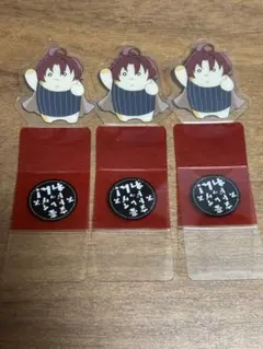 ヤングエース　文豪ストレイドッグスわん　織田作之助 クリアクリップ　3枚