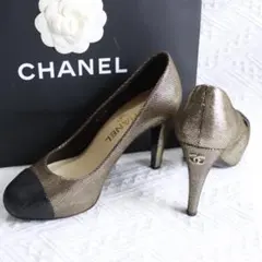 2026年最新】シャネル chanel バイカラーパンプスの人気アイテム