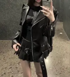 大人気❤️秋冬アウターゆったりオーバーサイズ　女子会デートに最適