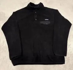 Patagonia スナップT オールブラック　希少　XL