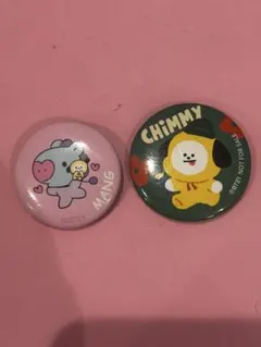 BT21 ピンバッジセット MANG CHIMMY KOYA