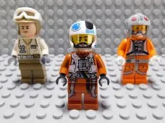 【LEGO】 レゴ スターウォーズ ミニフィグ ３個セット（sw21)