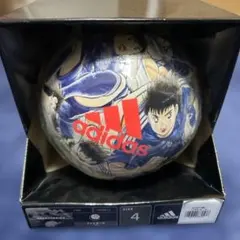 【新品未使用】アディダス サッカーボール 4号球 キャプテン翼 コラボ 箱付きのサムネイル