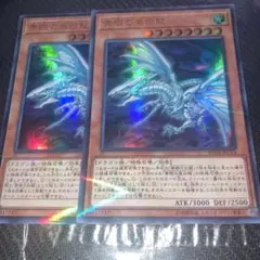 遊戯王 青眼の亜白龍 ×3 ノーマルパラレル HC01 - メルカリ