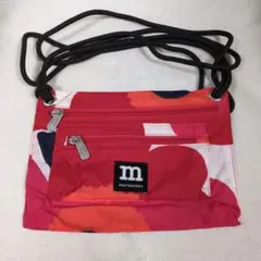 marimekko ウニッコ ショルダーバッグ サコッシュ 赤