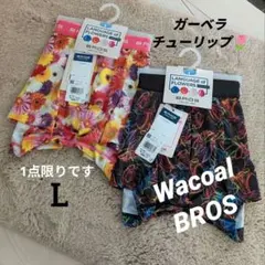 【新品】ワコールBROS 花言葉シリーズ♡ボクサーパンツ 花柄 2枚セット