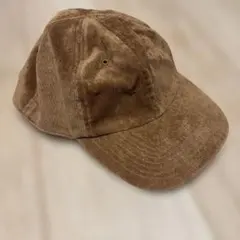 イーストボーイコーデュロイキャップ ブラウン